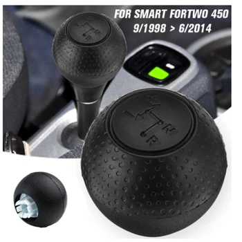 Черно автоматично копче за превключване лост копче за превключване за Mercedes Smart Fortwo 450 ABS + PVC