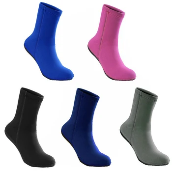 Чорапи за гмуркане 3MM неопрен топло хладно устойчиви гмуркане плувни чорапи мъжки и дамски водни спортове сърф нехлъзгащи се плажни чорапи за гмуркане